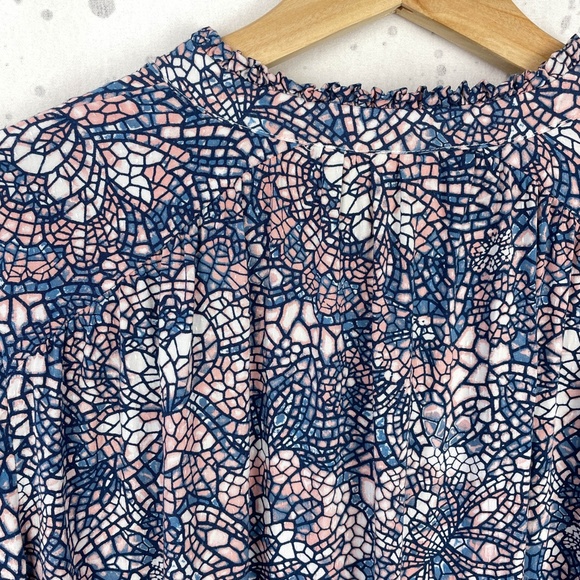 Maeve Anthropologie Floral Colette Peasant Blouse XS - Picture 11 of 11